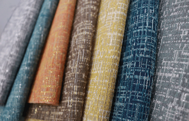 GRAMERCY - DESIGNER PATTERN JACQUARD WOVEN UPHOLSTERY FABRIC BY THE YARD